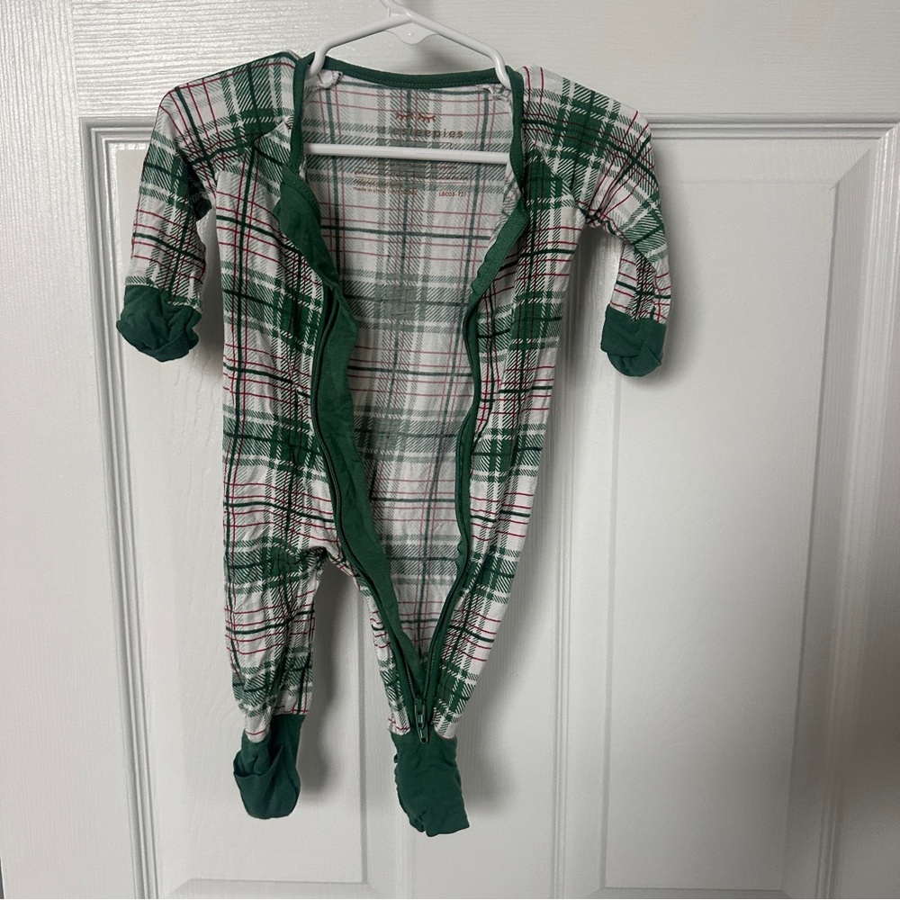 Little Sleepies Noel Plaid